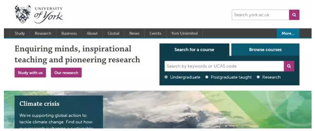 英國留學雅思要求在6.0-6.5分之間的高校盤點